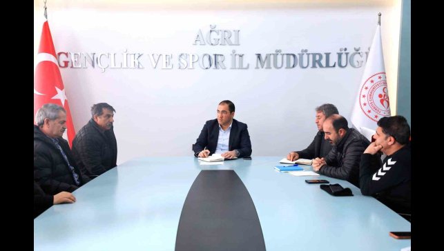 Ağrı'da atletizmde hedefler belirlendi