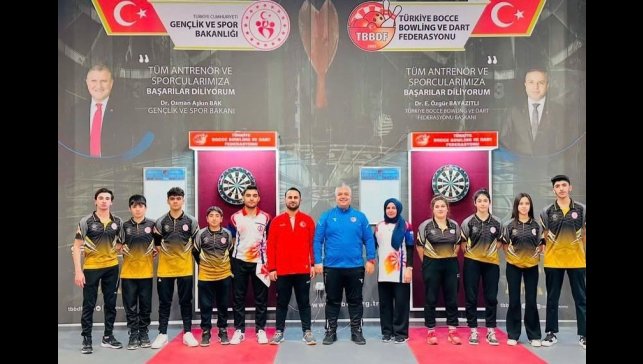 Elazığlı sporcular Türkiye Dart Şampiyonası'ndan başarıyla döndü