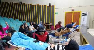 Ağrı'da "Bir Damla Kan, Bin Can" projesi ile depremzedeler için kan bağışı kampanyası düzenlendi