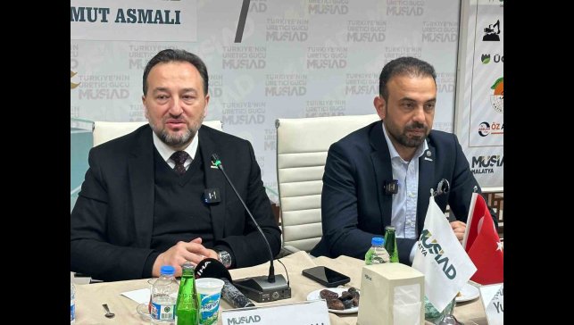 MÜSİAD Genel Başkanı Mahmut Asmalı Malatya'da üyelerle buluştu