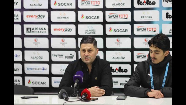 Iğdır FK - Pendikspor maçının ardından