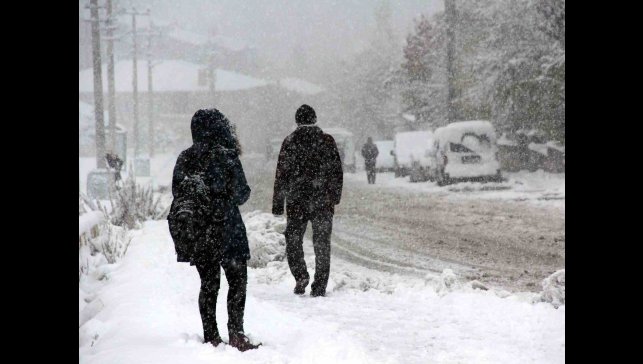 Otlukbeli ve Çayırlı buz tuttu