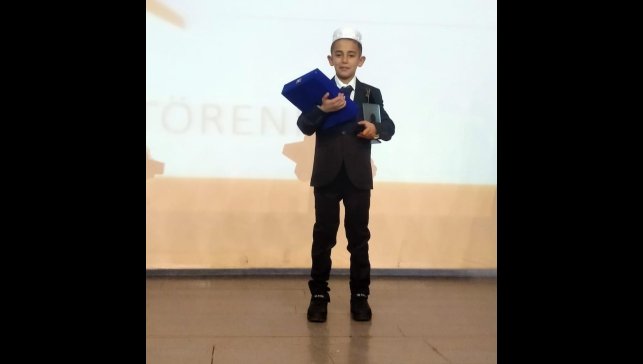 Proje sınıfı öğrencisi Akyol bölge ikincisi oldu