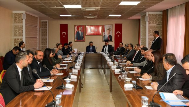 Hakkari'de "Katı Atık Yönetim Birliği" toplantısı yapıldı