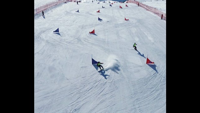 Snowboard 2. Etap Kutlu Dumlu Yarışları tamamlandı