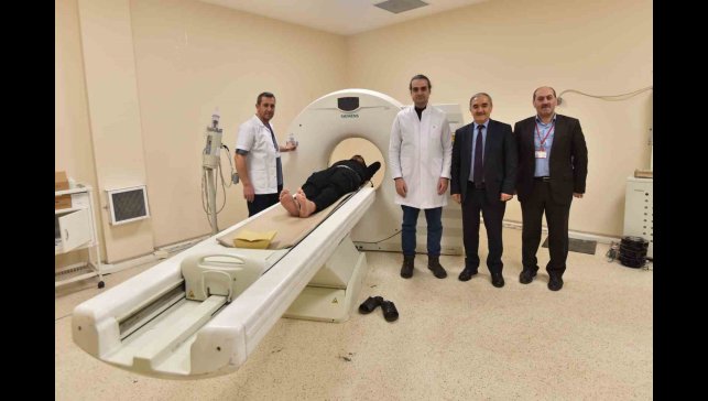Ahlat Devlet Hastanesine yeni bilgisayarlı tomografi cihazı kazandırıldı