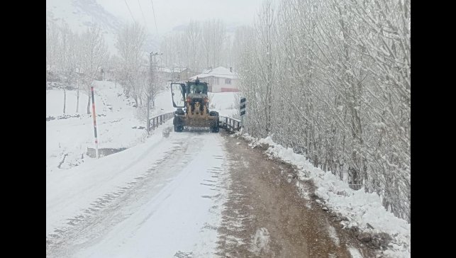 Van'da kar yağışı: 264 yerleşim yerinin yolu kapandı