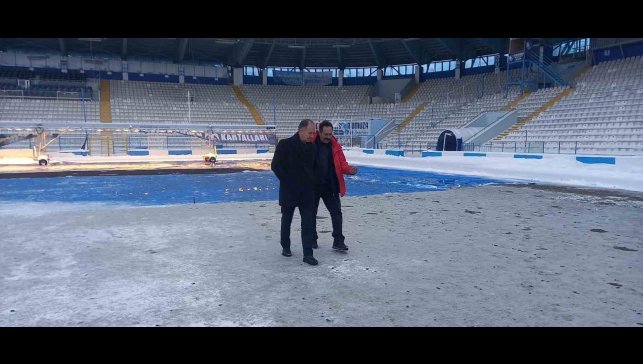 Kazım Karabekir Stadı'nda yoğun seferberlik