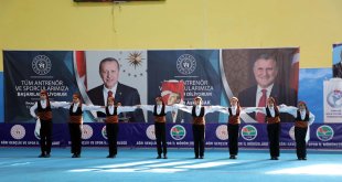 Ağrı'da Halk Oyunları İl Birinciliği yarışmaları düzenlendi