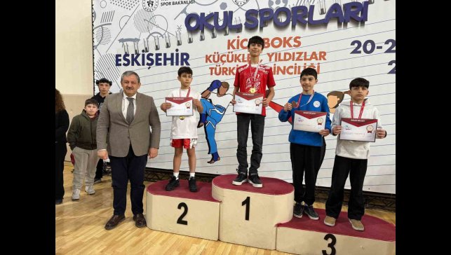 Erzurum'un kicks boks başarısı