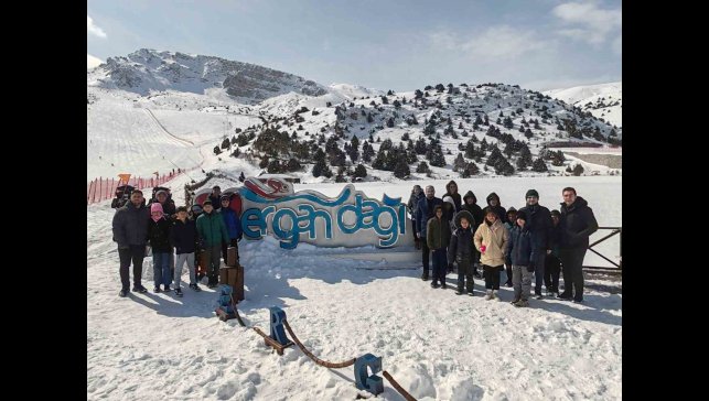 Öğrenciler Ergan Dağı'nda unutulmaz bir gün geçirdi