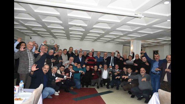 Palandöken masterler moral yemeğinde buluştu