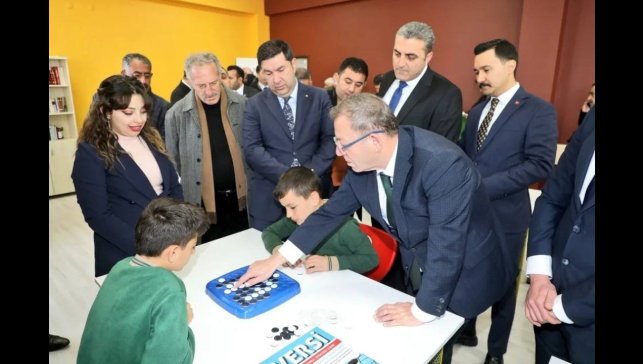 Akyaka'da Akıl ve Zeka Oyunları Sınıfı'nın açılışı yapıldı