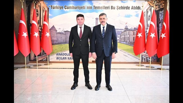 Başkonsolos Aliyev'den Vali Çiftçi'ye ziyaret