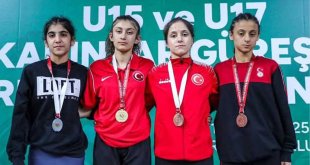 Ağrılı Güreşçi Şirin Kahraman Türkiye Üçüncüsü Oldu