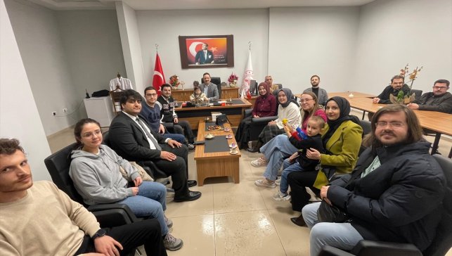 Malazgirt'te sağlık personeli iftarda bir araya geldi