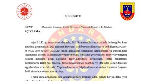 Ağrı İl Jandarma Komutanlığı Bayram Tedbirlerini Açıkladı