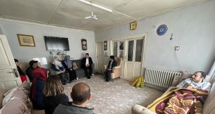 Diyadin Kaymakamı Mustafa Karali, Çeçen Ailesini Ziyaret Etti