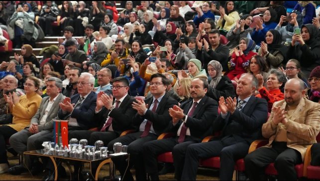 Erzurum'da Azerbaycan kültür buluşması gecesi
