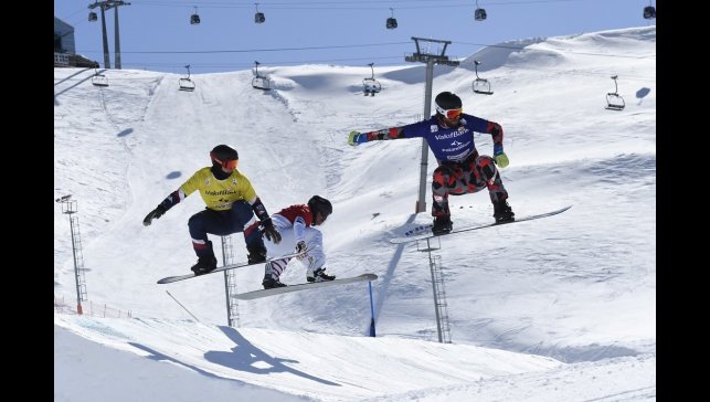 Dünya Snowboard Kupası'nda madalyalar sahiplerini buldu