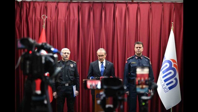 Vali Seddar Yavuz, 2025 yılı Ocak- Şubat ayı güvenlik faaliyet verilerini açıkladı