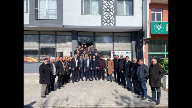 Kars Ticaret ve Sanayi Odası, Akyaka'da üyeleriyle buluştu