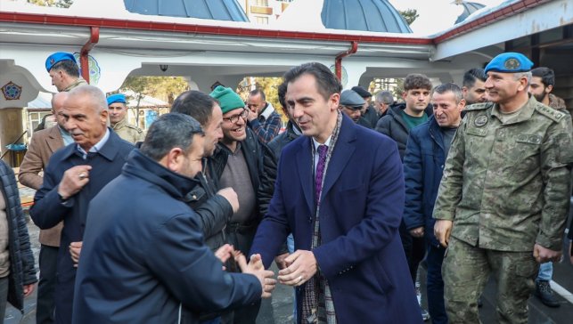 Bitlis'te helikopter kazasında şehit olan askerler için mevlit okutuldu