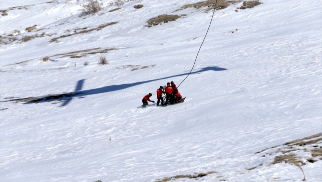 Yurt içi ve dışından katılımla "Erzurum Kış Saha Tatbikatı" yapıldı