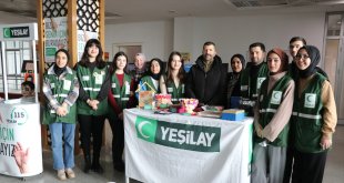 Ağrı'da tedavi gören bağımlıların çizdiği resimler hastanede sergilendi