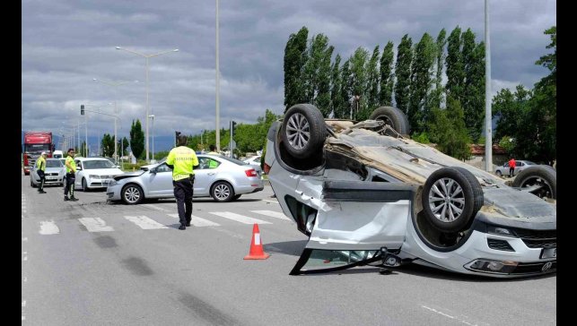 Erzincan'da Şubat ayında polis bölgesinde 162 trafik kazası yaşandı