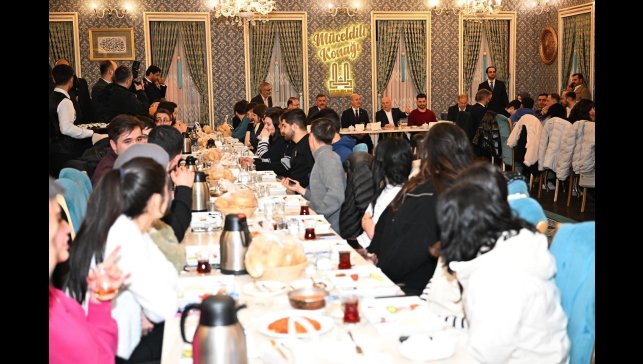 Sahur programında biraraya geldiler