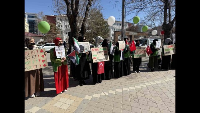 Iğdır'da sessiz eylem yapıldı