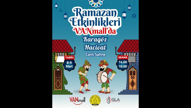 Vanmall'da Ramazan etkinlikleri başlıyor