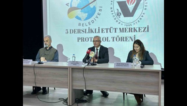 İsviçre'de yaşayan gurbetçi gençlerden Arguvan'a Etüt merkezi desteği