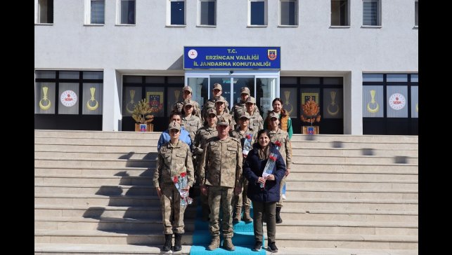 Jandarmada 8 Mart Dünya Kadınlar Günü