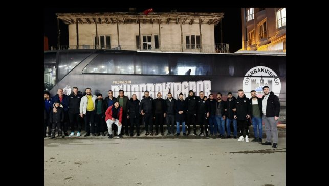 Başkalespor'dan Diyarbakırspor'a coşkulu karşılama