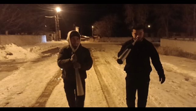 60 yıllık sahur geleneği devam ediyor