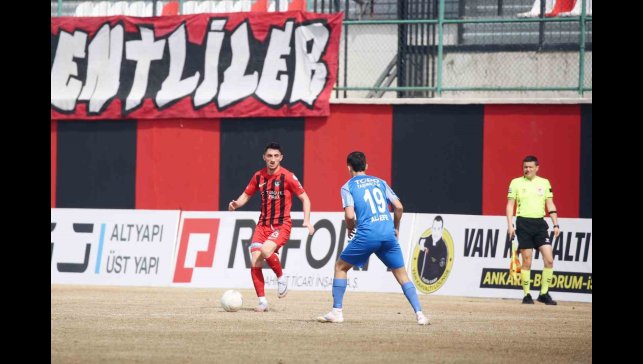 TFF 2. Lig: Vanspor FK: 1 - Ankara Demirspor: 1