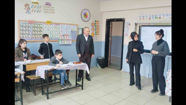 İlçe Milli Eğitim Müdürü Zeynep Oğuz Çam'dan okul ziyaretleri