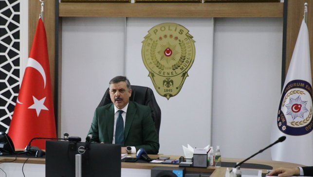 Erzurum'da "Asayiş ve Güvenlik Değerlendirme Toplantısı" yapıldı