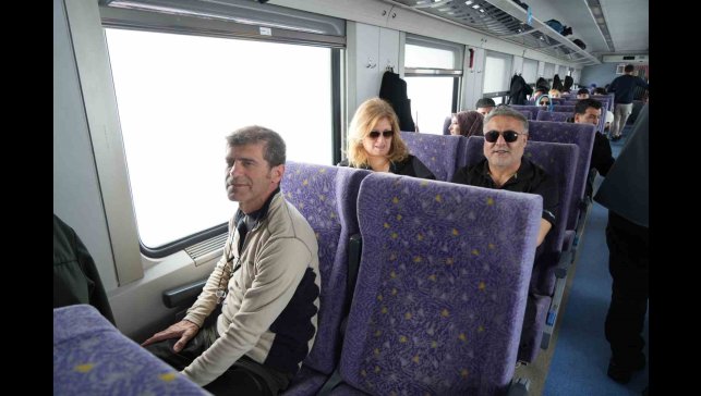 Muşlu doğaseverler trenle Tatvan'a yolculuk etti