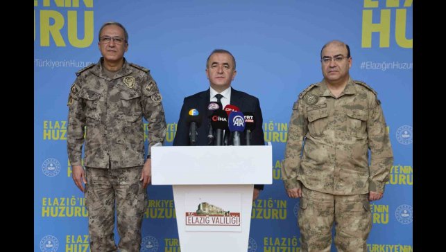 Elazığ'da asayiş ve değerlendirme toplantısı