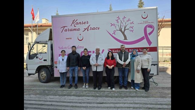 Elazığ'da kanser tarama hizmetleri sürüyor