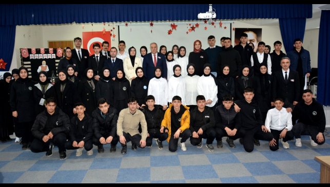 Tercan'da İstiklal Marşının Kabulü ve Mehmet Akif Ersoy'u anma programı düzenlendi