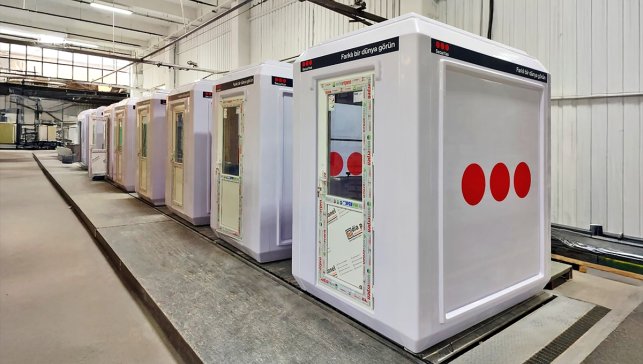 Karmod güvenlik kabinleri, dünyanın önde gelen güvenlik firmasının tercihi oldu