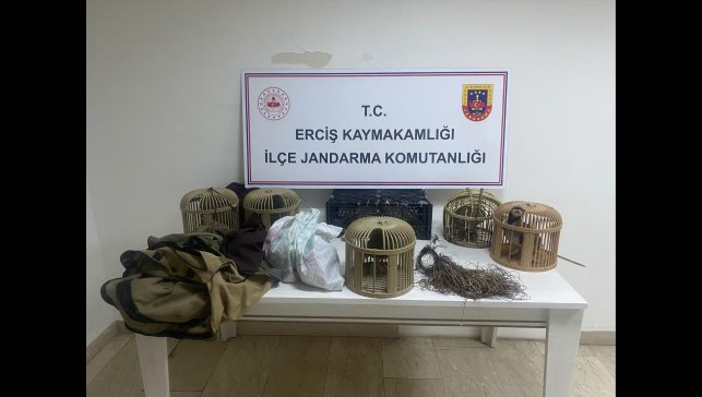 Kafes avcılarına 124 bin 857 lira idari para cezası kesildi