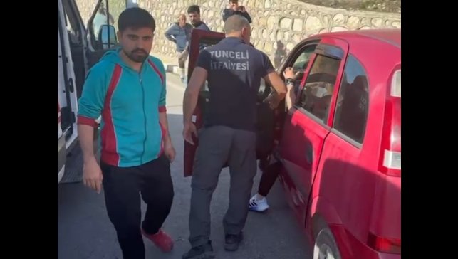 Tunceli'de trafik kazası: 3 yaralı