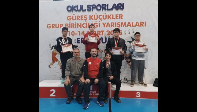 Güreşte Elazığ'a 5 madalya