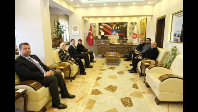 Vali Aydoğdu müftülüğün projeleri hakkında bilgilendirildi