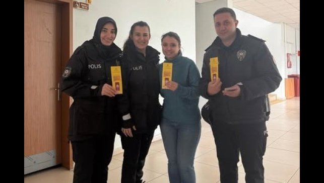 Polis KADES bilgilendirmesi yaptı